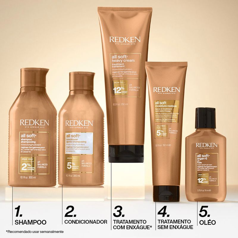 Leave-in-Redken-All-Soft-Mega-Moisture-Restore-150-ml-Passo-a-Passo