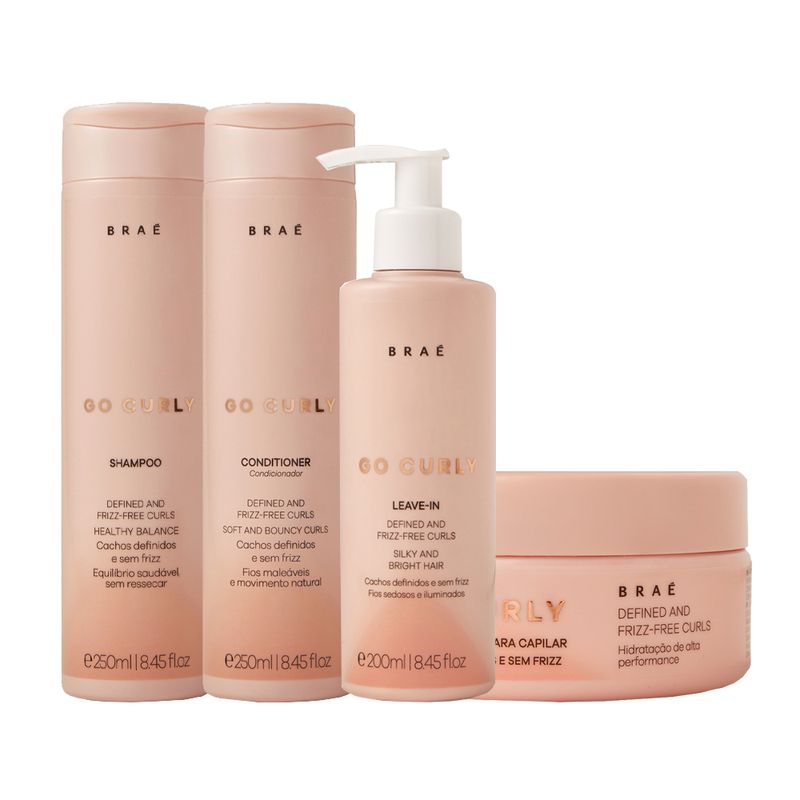 Kit-Brae-Go-Curly---Shampoo-250-ml---Condicionador-250-ml---Mascara-de-Hidratacao-200-g---Leave-in-200-ml-Vitrine