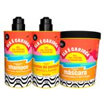 Kit-Lola-Ela-E-Carioca---Shampoo-500-Ml---Mascara--450-G---Creme-De-Pentear-3abc-480-G-Vitrine
