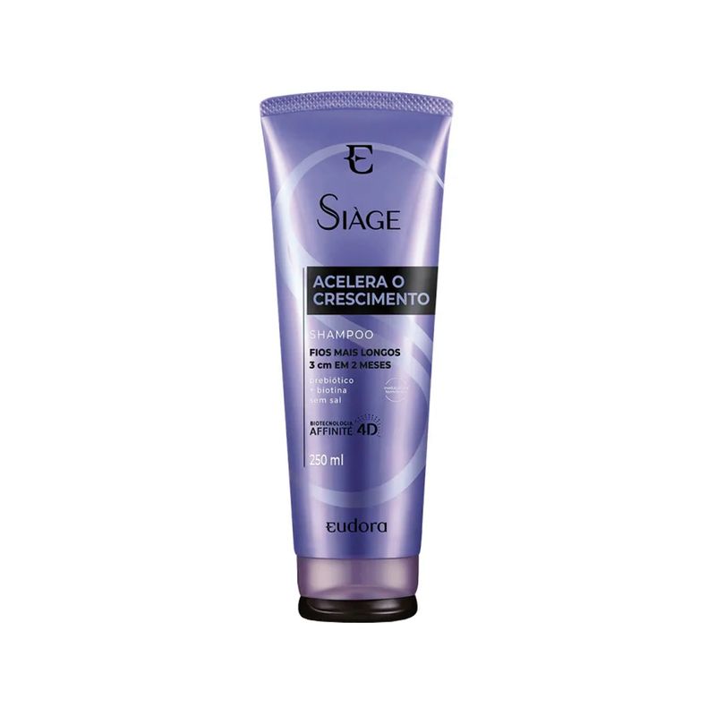 Kit-Eudora-Siage-Acelera-Crescimento---Shampoo-250-ml---Condicionador-200-ml-Frasco-Shampoo
