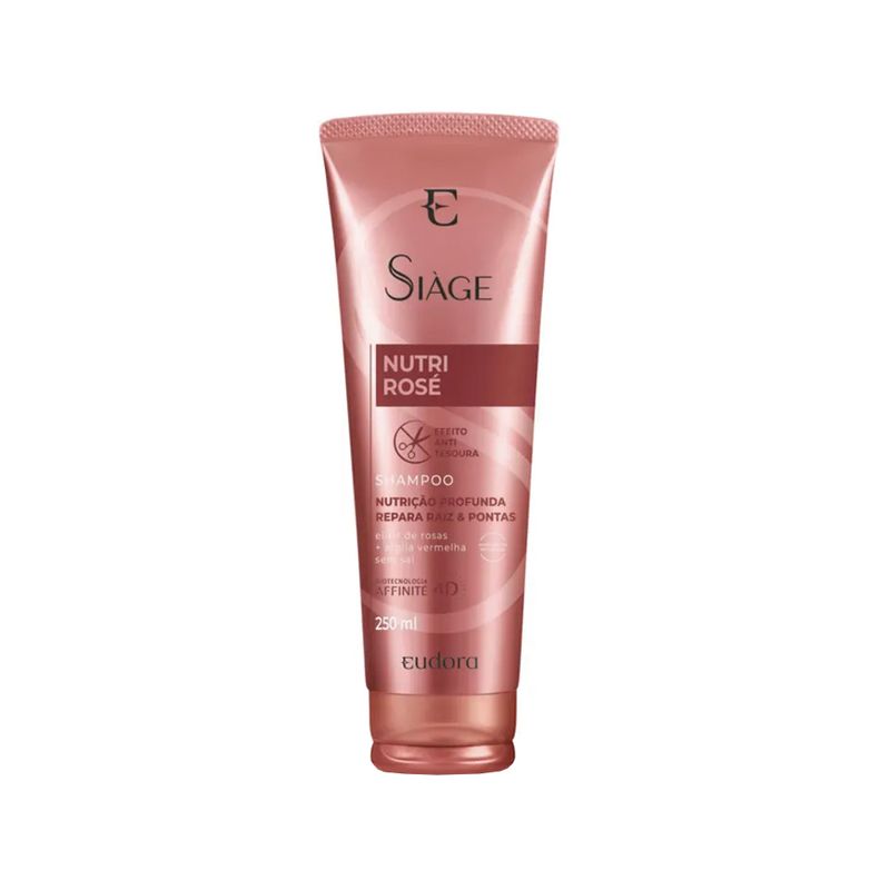 Kit-Eudora-Siage-Nutri-Rose-4D---Shampoo-250-ml---Condicionador-200-ml-Frasco-Shampoo