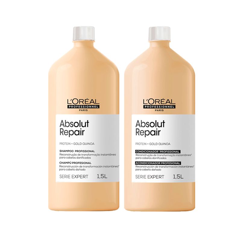 Kit-L-Oreal-Professionnel-Serie-Expert-Absolut-Repair-Gold-Quinoa-–-Shampoo-1500-ml---Condicionador-1500-ml-Vitrine