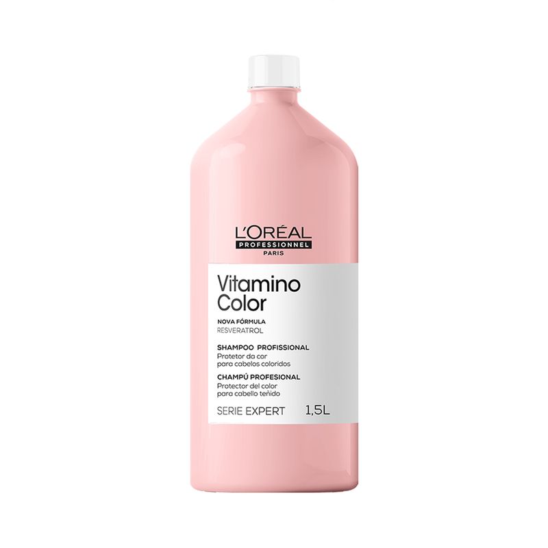 Kit-L-Oreal-Professionnel-Serie-Expert-Vitamino-Color--–-Shampoo-1500-ml---Mascara-500-g-Frasco-Shampoo
