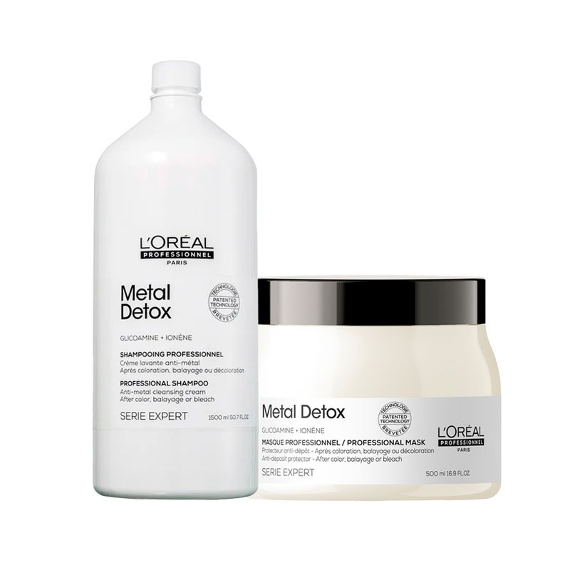 Kit-L-Oreal-Professionnel-Serie-Expert-Metal-Detox--–-Shampoo-1500-ml---Mascara-500-g-Vitrine