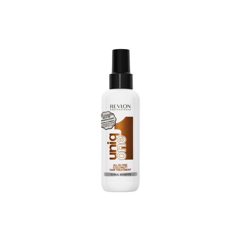 Kit-Capilar-Revlon---Leave-in-Revlon-Professional-All-in-One-Hair-Tratament-150-ml---Leave-in-Revlon-Professional-Uniq-One-Coconut-Hair-Tratament-150-ml-Frasco-Leave-in-Uniq-One-Coconut