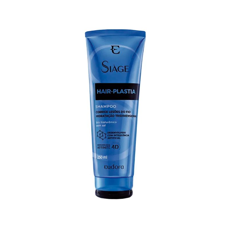 Kit-Eudora-Hair-Plastia---Shampoo-250-ml---Condicionador-200-ml---Mascara-de-Hidratacao-250-g-Frasco-Shampoo