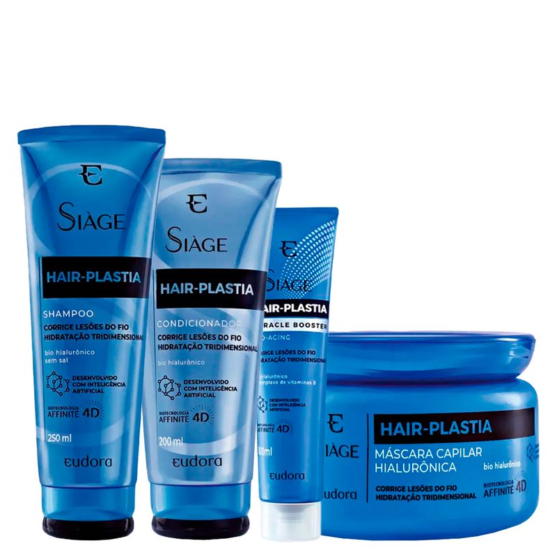 -Kit-Eudora-Hair-Plastia---3-Produtos---Leave-in-Pro-Aging-100-ml-Prateleira