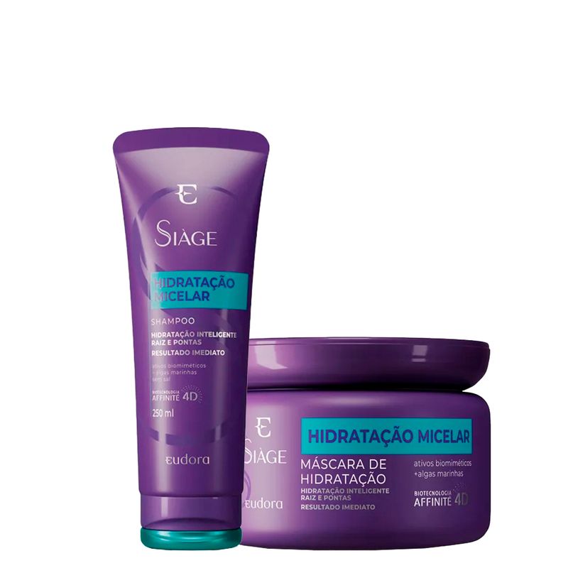 Kit-Eudora-Hidratacao-Micelar---Shampoo-250-ml---Mascara-de-Hidratacao-250-g-Prateleira