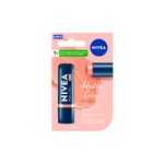Hidratante-Labial-2-em-1-Cremoso-Nivea-Hidra-Color-Nude-48-g-Caixa-e-Produto