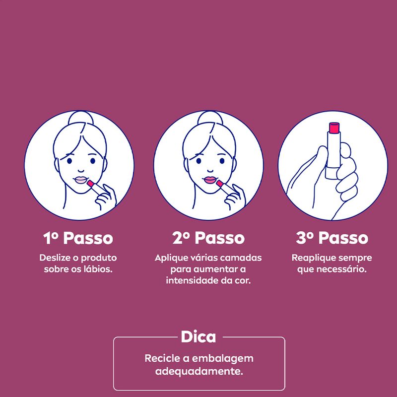 Hidratante-Labial-2-em-1-Cremoso-Nivea-Hidra-Color-Violeta-48-g-Passo-a-Passo