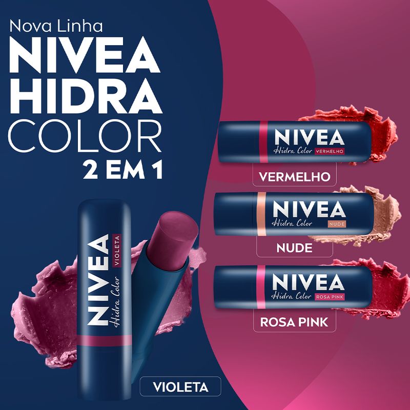 Hidratante-Labial-2-em-1-Cremoso-Nivea-Hidra-Color-Violeta-48-g-Linha