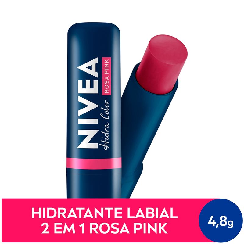 Hidratante-Labial-2-em-1-Cremoso-Nivea-Hidra-Color-Rosa-Pink-48-g-Selo