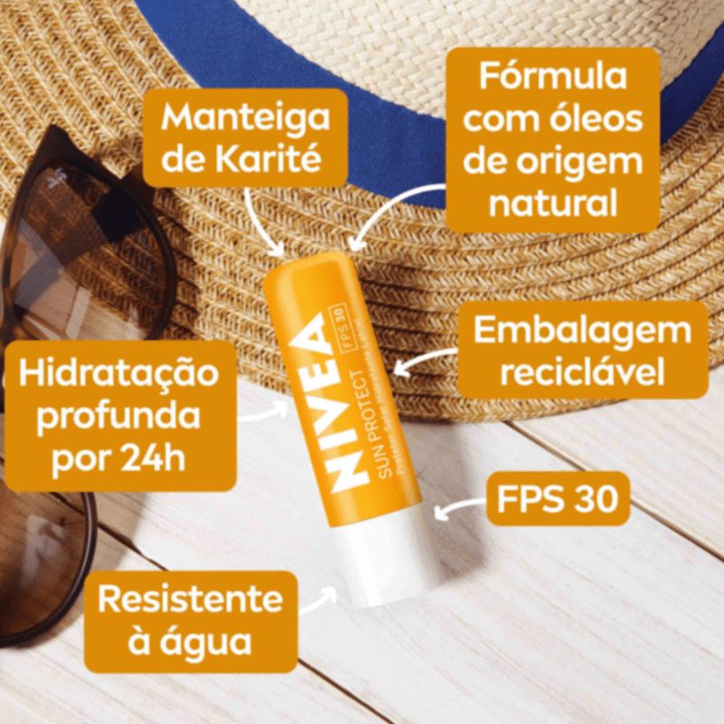 Protetor-Labial-Cremoso-Nivea-FPS-30-Sun-Protect-48-g-Banner