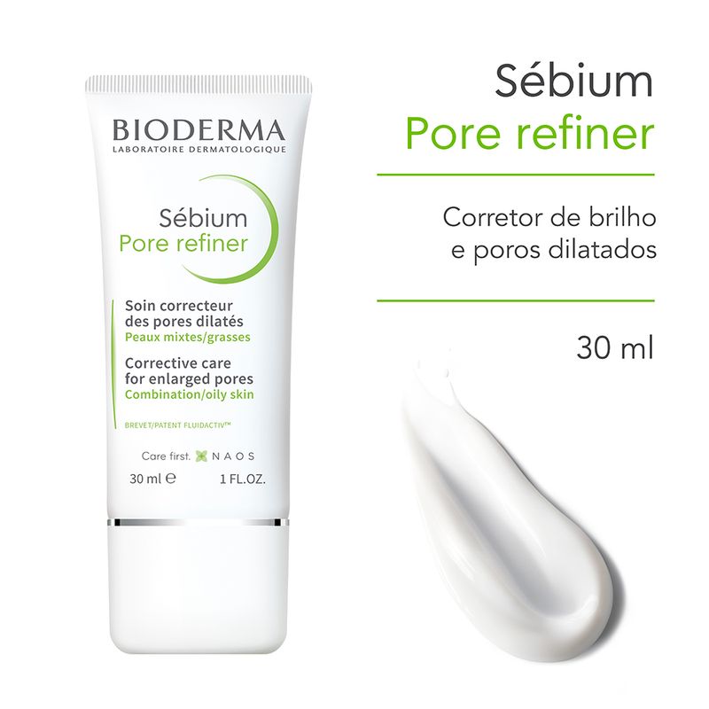 Serum-Facial-Redutor-de-Poros-Acido-Agarico-Bioderma-Sebium-Pore-Refiner-30-ml-Textura