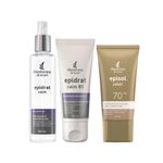 Kit-Facial-Mantecorp---Protetor-Solar-Tom-1-Extra-Claro-Fps-70-40-ml---Agua-Micelar-190-ml---Hidratante-50-ml-Vitrine