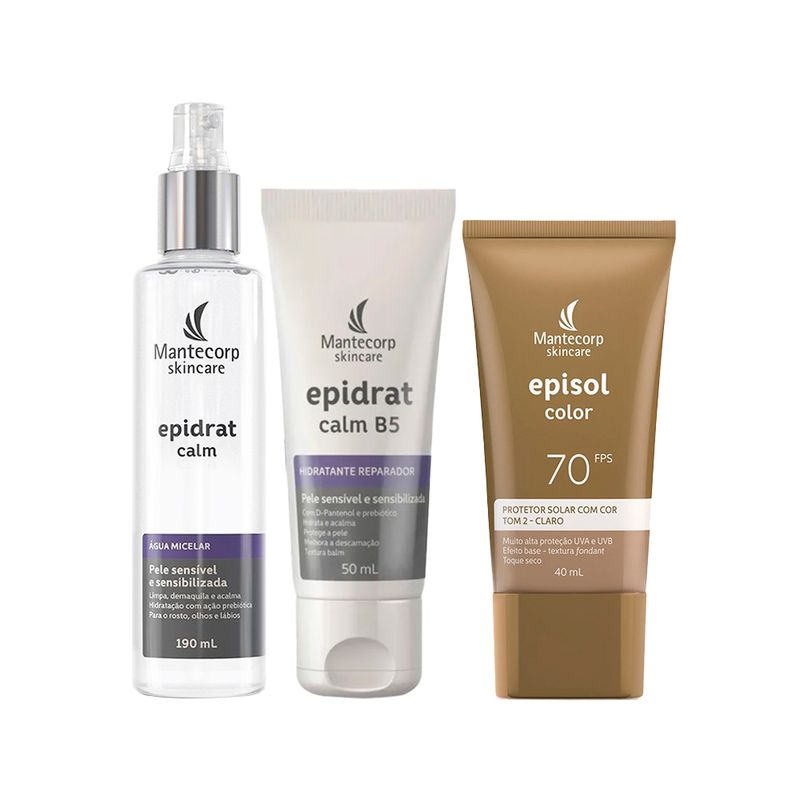 Kit-Facial-Mantecorp---Protetor-Solar-Tom-2-Claro-Fps-70-40-ml---Agua-Micelar-190-ml---Hidratante-50-ml-Vitrine
