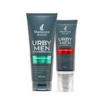 Kit-Facial-Masculino---Sabonete-Liquido-Corpo-e-Rosto-150-ml---Gel-40-ml-Vitrine