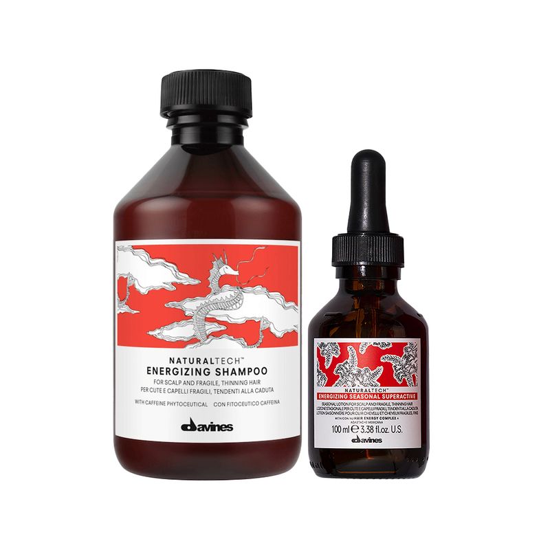 Kit-Davines-Natural-Tech-Energizing---Shampoo-250-ml---Serum-100-ml-Vitrine