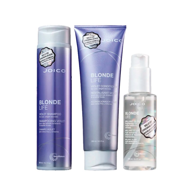 Kit-Joico-Cuidado-com-Loiros---Shampoo-300-ml---Condicionador-250-ml---Oleo-Capilar-100-ml-Vitrine