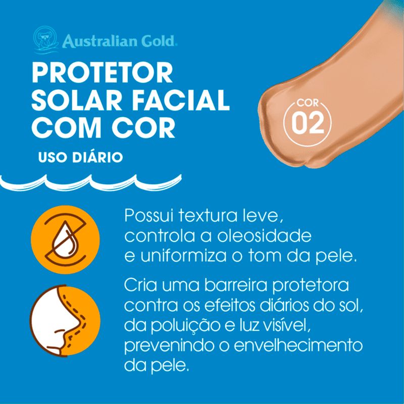 Protetor-Solar-Facial-Matte-Australian-Gold-Cor-02-FPS-60-40-g-Banner