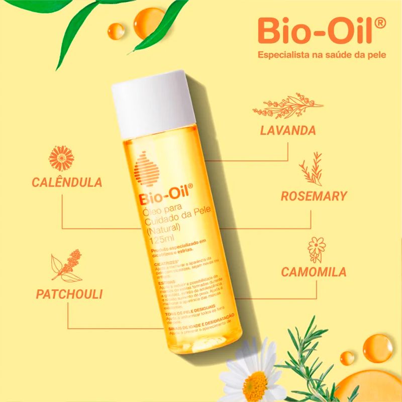Oleo-Corporal-Cicatrizante-Bio-Oil-Natural-125-ml-Ativos-Principais
