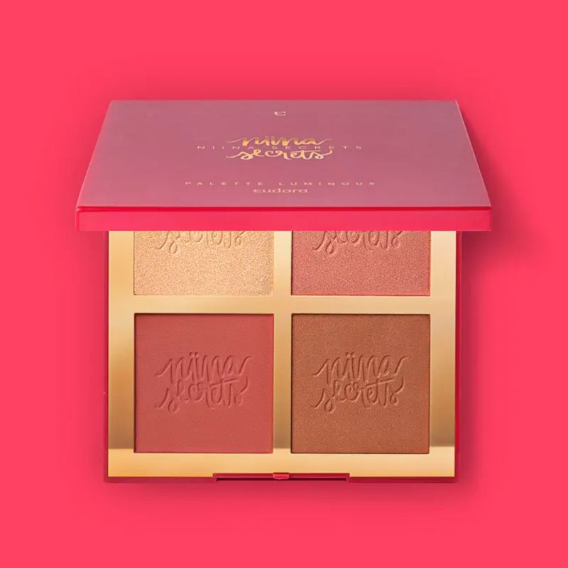 Paleta-Multifuncional-em-Po-Eudora-Niina-Secrets-Luminous-12-g-Ambientada