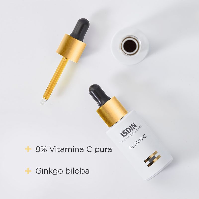 Serum-Facial-Antioxidante-e-Antiaging-com-Vitamina-C-Isdin-30-ml-Ativos