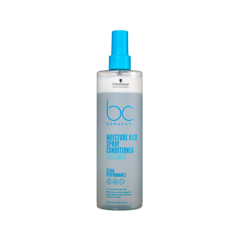Condicionador-Schwarzkopf-Professional-BC-Bonacure-Moisture-Kick-Spray-400-ml-Vitrine
