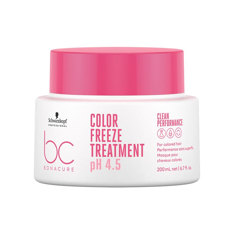 Mascara-para-Cuidado-da-Cor-Brilho-Schwarzkopf-Professional-BC-Bonacure-Color-Freeze-200-ml-Vitrine