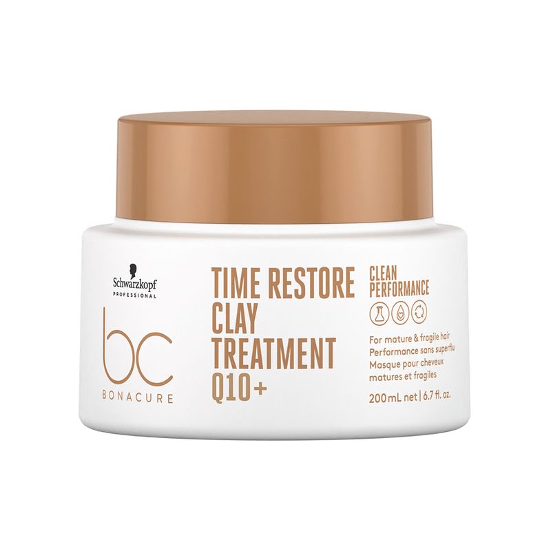 Mascara-Antienvelhecimento-Schwarzkopf-Professional-BC-Bonacure-Time-Restore-200-ml-Vitrine