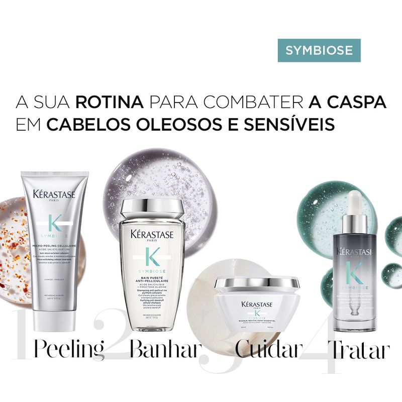 Tratamento-Anticaspa-Kerastase-Symbiose-Micro-Peeling-Cellulaire-200-ml-Rotina-1