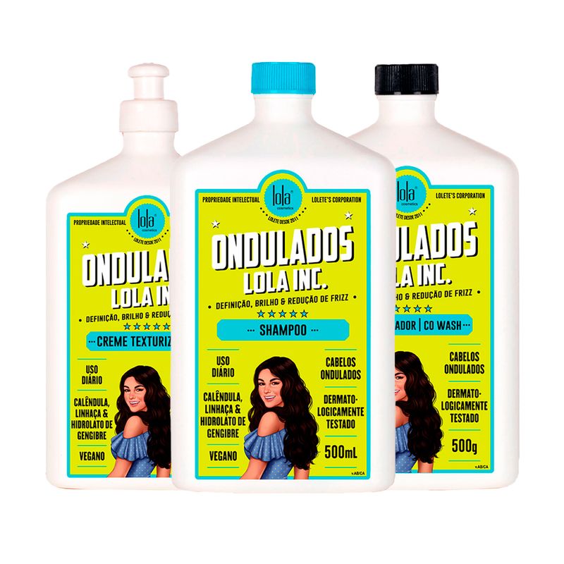 Kit-Lola-Cosmectic-Ondulados-–-Shampoo-500-ml---Creme-Texturizador-500-g---Condicionador-500-g-Vitrine