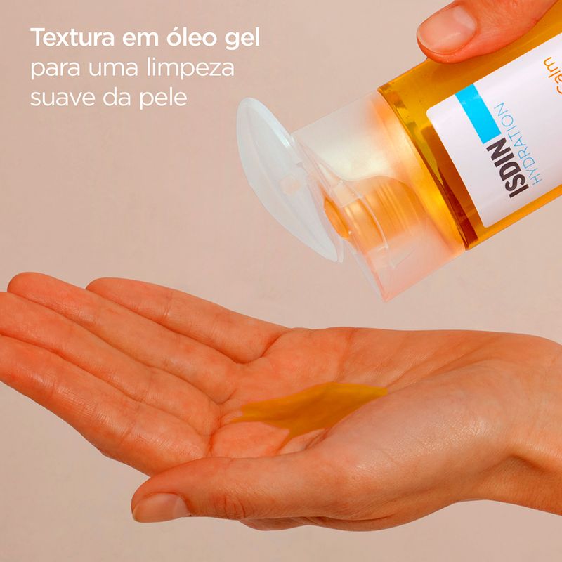 Oleo-de-Banho-Hidratante-Corporal-Isdin-Ureadin-Calm-Gel-200-ml-Textura