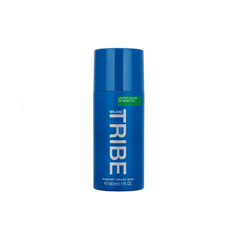 Kit-Perfume-Benetton-Tribe-Masculino-Eau-de-Toilette-90-ml---Desodorante-150-ml-Frasco-Desodorante