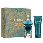 Kit-Perfume-Jean-Paul-Gaultier-Le-Beau-Masculino-Eau-De-Toilette-75-ml---Gel-de-Banho-75-ml-Vitrine