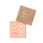 Kit-Perfume-Jean-Paul-Gaultier-Classique-Feminino-Eau-De-Toilette-50-ml---Locao-Corporal-75-ml-Caixa-Aberta