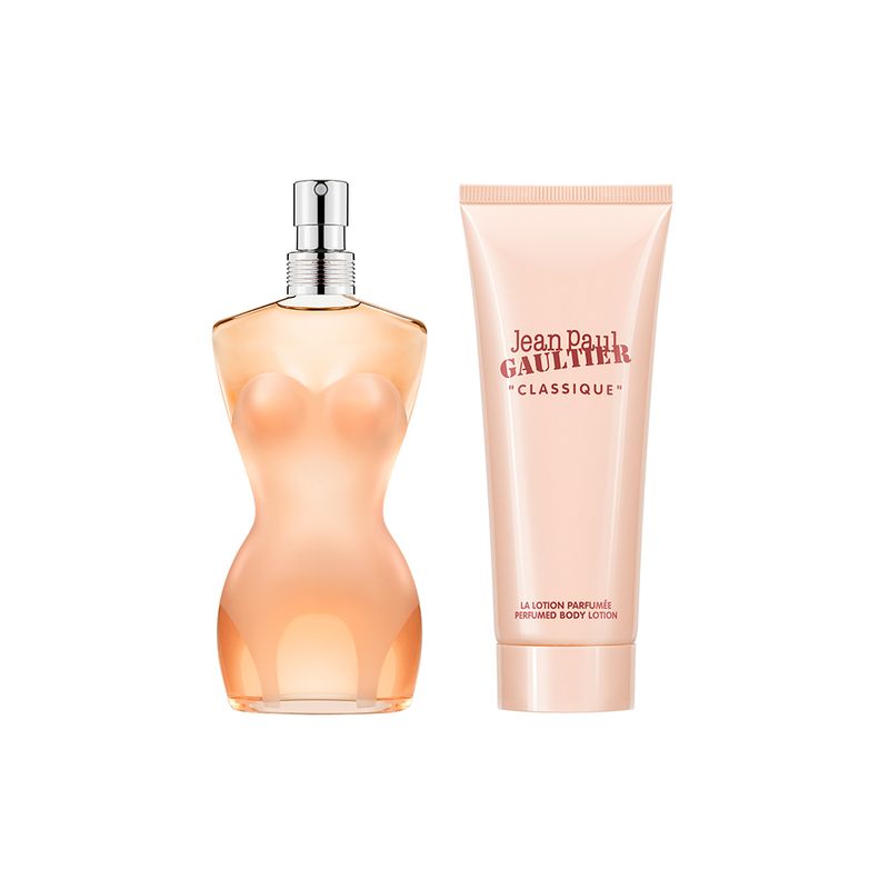 Kit-Perfume-Jean-Paul-Gaultier-Classique-Feminino-Eau-De-Toilette-50-ml---Locao-Corporal-75-ml-Produtos
