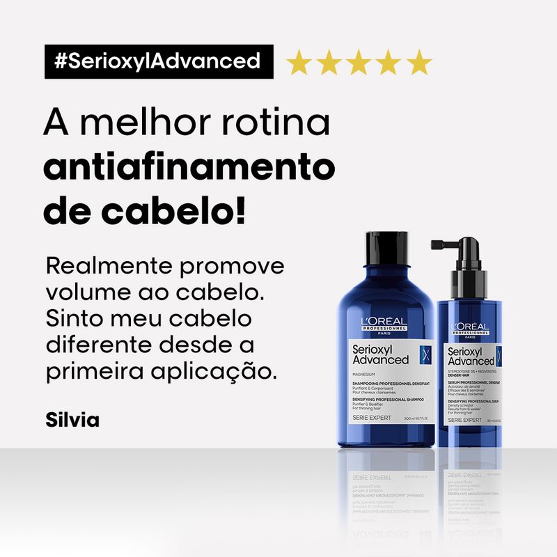 Shampoo-L-Oreal-Professionnel-Serie-Expert-Serioxyl-Advanced-300ml-Avaliacao