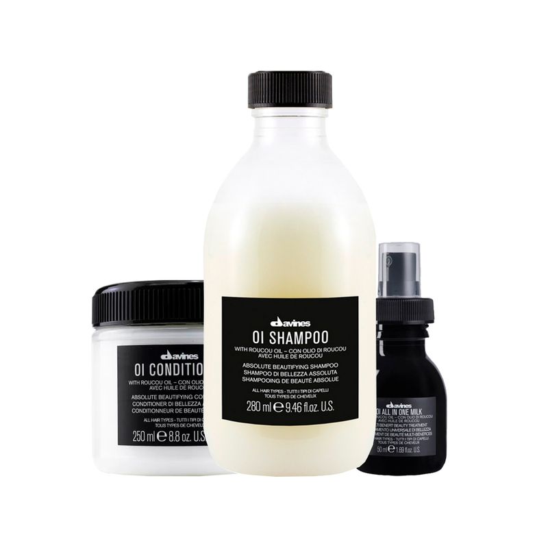 Kit-Davines-Oi---Shampoo-280-ml---Condicionador-250-ml---Leave-in-50-ml-Vitrine