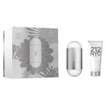 Kit-Perfume-Carolina-Herrera-212-NYC-Feminino-Eau-de-Toilette-100-ml---Locao-Corporal-100-ml---Miniatura-10-ml-Vitrine