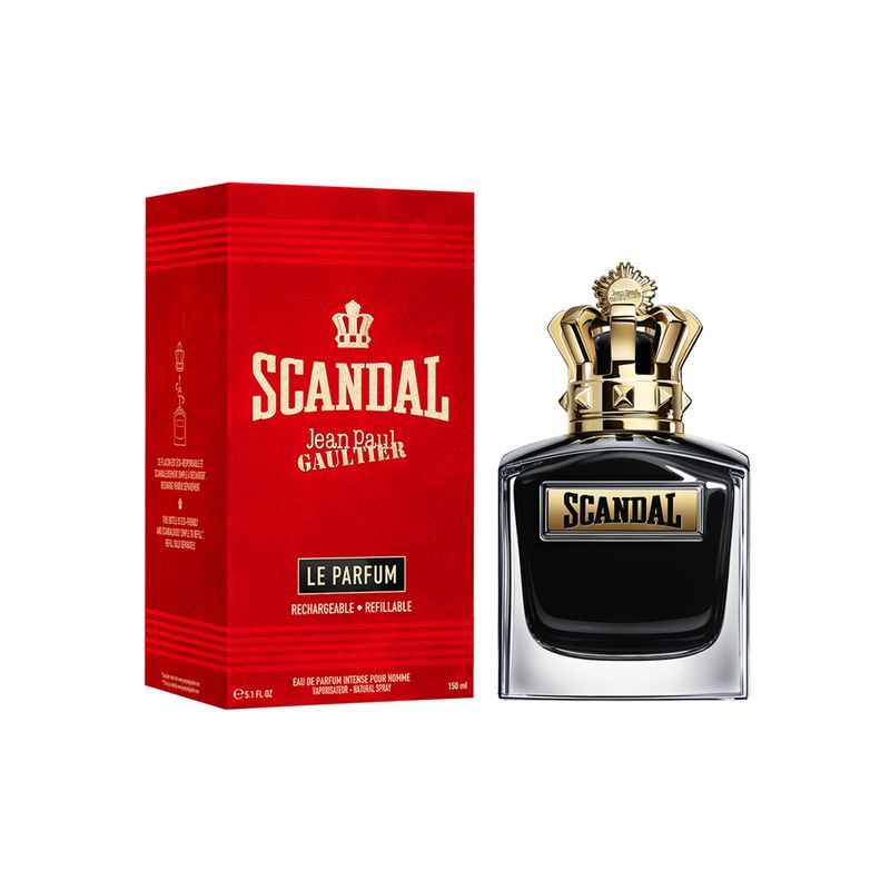Perfume-Jean-Paul-Gaultier-Scandal-Pour-Homme-Masculino-Le-Parfum-150-ml-Caixa-Frasco