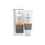 Protetor-Solar-Facial-com-Cor-Mantecorp-Episol-Mineral-FPS-30-60-ml-Caix-e-Frasco
