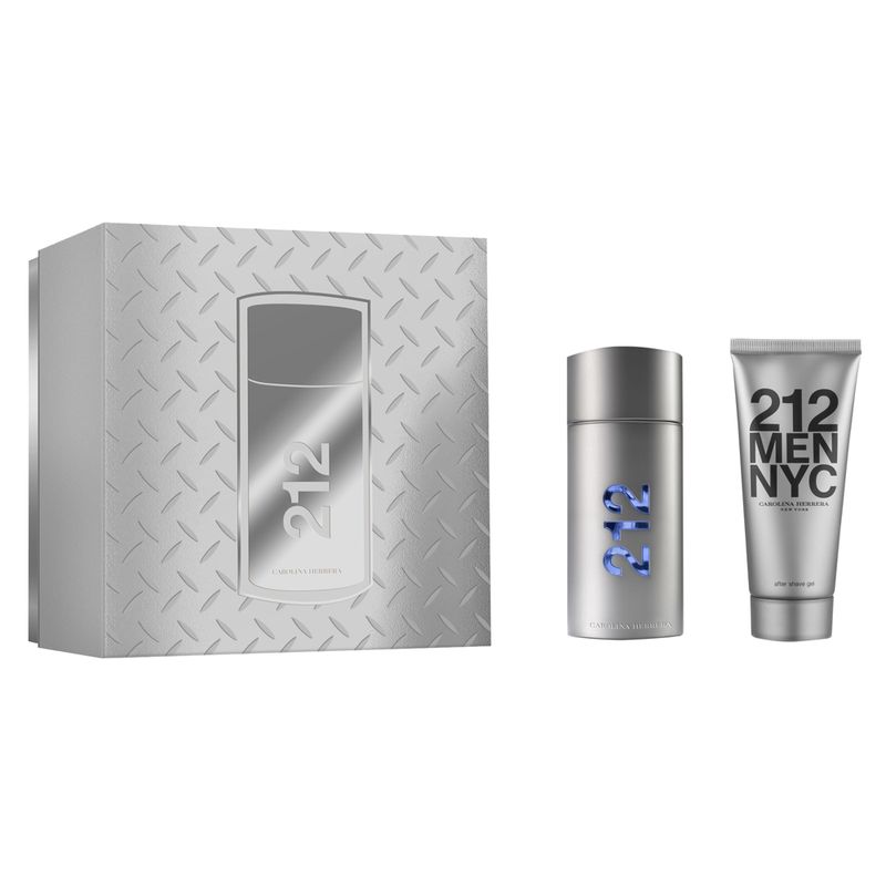 KIT-CH-212-MEN-EDT-PERF-MASC-100ML-GEL-POS-BARBA-100ML---CX-C--SINAL-DE--