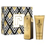 KIT-PACO-RAB-1-MILLION-EDT-PERF-MASC-100ML-GEL-DE-BANHO-100ML---CX-BEGE-BRANCO-E-PRETO