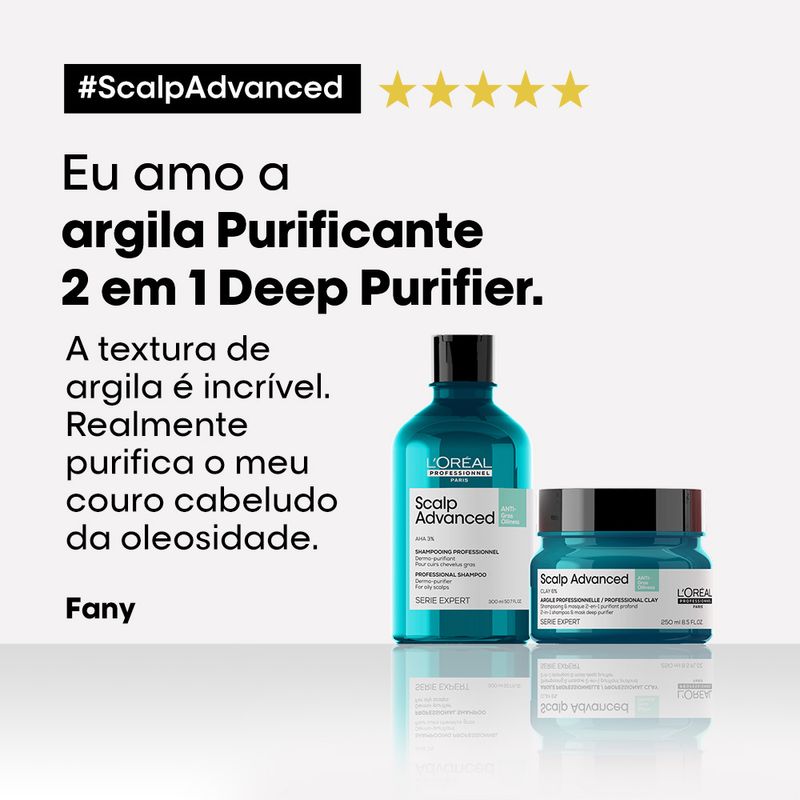 Shampoo-L-Oreal-Professionnel-Serie-Expert-Scalp-Advanced-Dermo-Purifier-300-ml-Depoimento