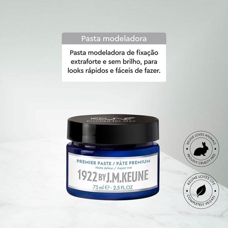 Pasta-Modeladora-Keune-1922-By-J.M.-Premier-75-ml-Banner