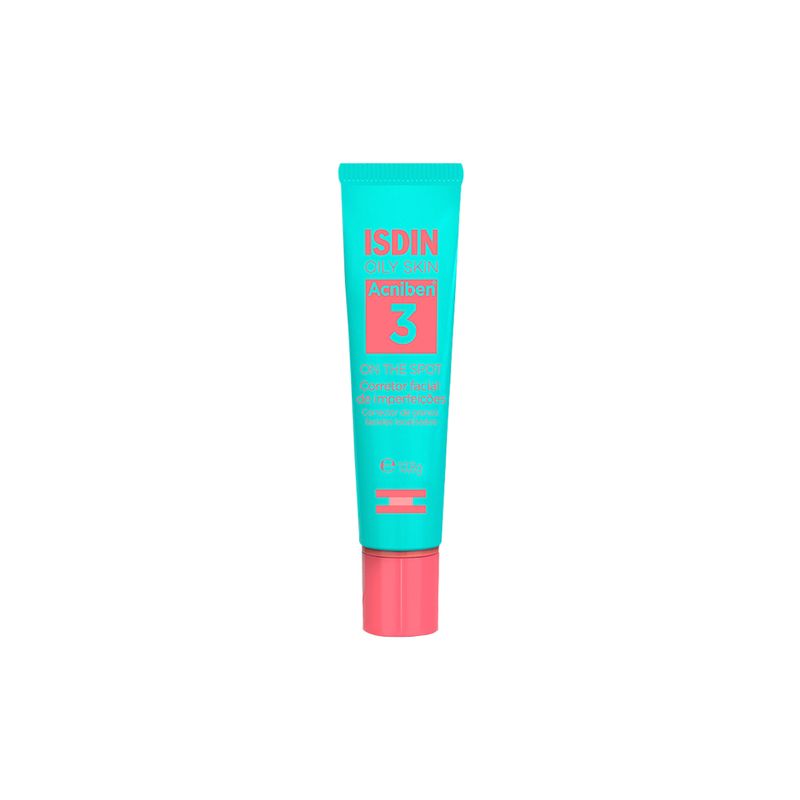 Kit-Isdin-Oily-Skin-Acniben---Gel-de-Limpeza-208-g---Gel-Creme-412-g---Gel-Facial-Secativo-para-Espinhas-138-g-Frasco-Gel-Facial