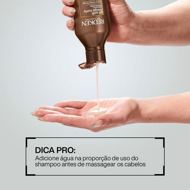 Shampoo-Redken-All-Soft-Mega-Curls-300-ml-Dica