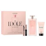 Kit-Perfume-Lancome-Idole-Feminino-Eau-de-Parfum-50-ml---Mascara-de-Cilios---Locao-Corporal-50-ml-Vitrine