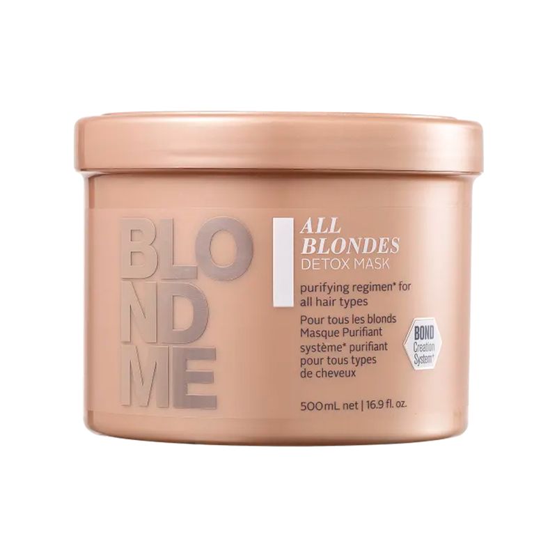 Mascara-de-Reconstrucao-Schwarzkopf-Professional-Blondme-All-Blondes-Detox-500-ml-Vitrine